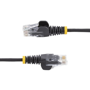 STARTECH .com networking cable Black 0,2 m Cat6 U/UTP (UTP) (N6PAT6INBKS) - Cartouches Certifiees