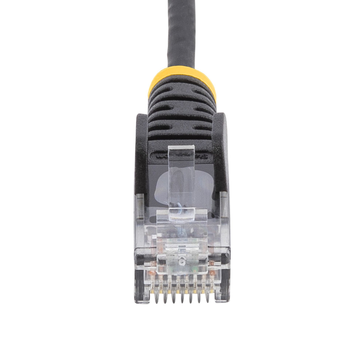 STARTECH .com networking cable Black 0,2 m Cat6 U/UTP (UTP) (N6PAT6INBKS) - Cartouches Certifiees