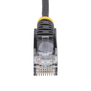 STARTECH .com networking cable Black 0,2 m Cat6 U/UTP (UTP) (N6PAT6INBKS) - Cartouches Certifiees