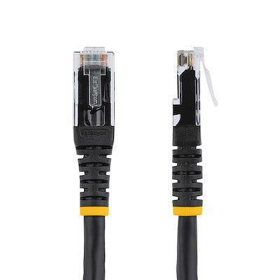 STARTECH .com networking cable Black 0,61 m Cat6 U/UTP (UTP) (C6PATCH2BK) - Cartouches Certifiees