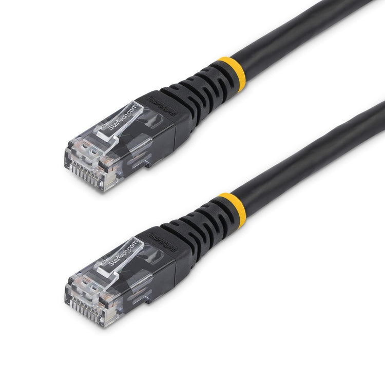 STARTECH .com networking cable Black 1,5 m Cat6 U/UTP (UTP) (C6PATCH5BK) - Cartouches Certifiees