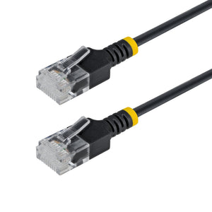 STARTECH .com networking cable Black 1,5 m Cat6a U/UTP (UTP) Round (N6APATUTP34BKS-5FT) - Cartouches Certifiees