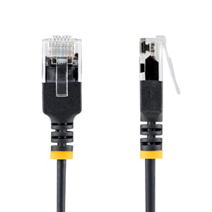 STARTECH .com networking cable Black 1,5 m Cat6a U/UTP (UTP) Round (N6APATUTP34BKS-5FT) - Cartouches Certifiees