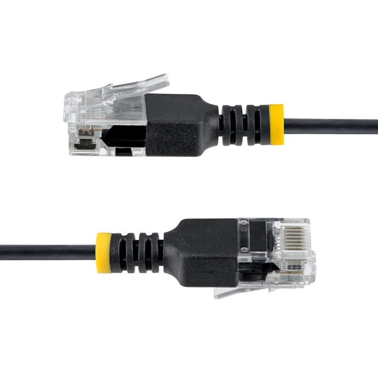 STARTECH .com networking cable Black 1,5 m Cat6a U/UTP (UTP) Round (N6APATUTP34BKS-5FT) - Cartouches Certifiees