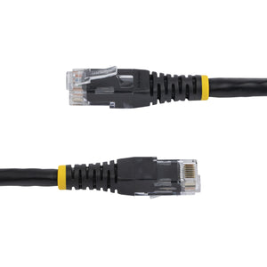 STARTECH .com networking cable Black 15,24 m Cat6 U/UTP (UTP) (C6PATCH50BK) - Cartouches Certifiees