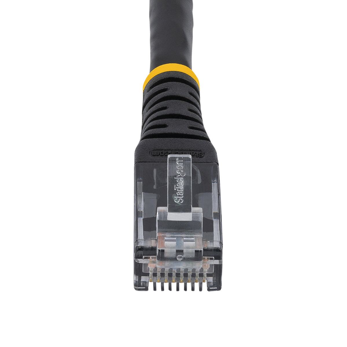 STARTECH .com networking cable Black 15,24 m Cat6 U/UTP (UTP) (C6PATCH50BK) - Cartouches Certifiees