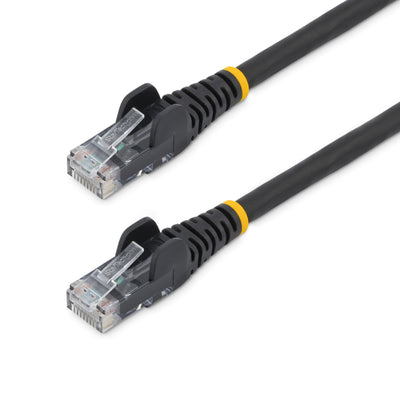 STARTECH .com networking cable Black 2 m Cat6 U/UTP (UTP) (N6LPATCH7BK) - Cartouches Certifiees