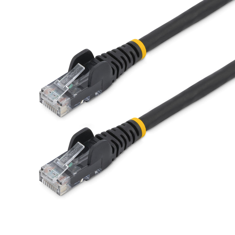 STARTECH .com networking cable Black 2 m Cat6 U/UTP (UTP) (N6LPATCH7BK) - Cartouches Certifiees