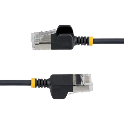 STARTECH .com networking cable Black 3,05 m Cat6a U/FTP (STP) Round (N6APATSTP34BKS-10FT) - Cartouches Certifiees