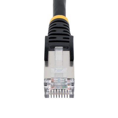 STARTECH .com networking cable Black 3 m S/FTP (S-STP) Round (NLBK-10F-CAT6A-PATCH) - Cartouches Certifiees