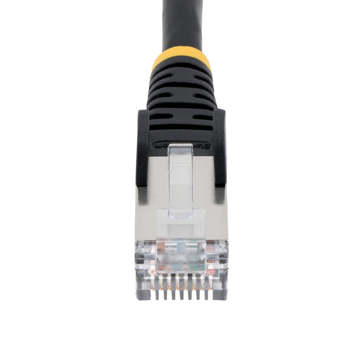 STARTECH .com networking cable Black 4,2 m S/FTP (S-STP) Round (NLBK-14F-CAT6A-PATCH) - Cartouches Certifiees