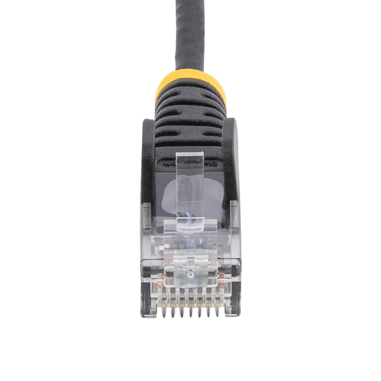 STARTECH .com networking cable Black 4,6 m Cat6 U/UTP (UTP) Round (N6PAT15BKS) - Cartouches Certifiees