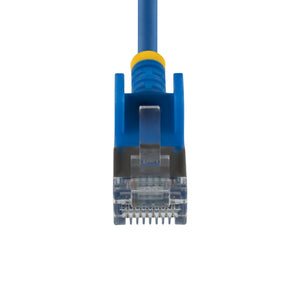 STARTECH .com networking cable Blue 0,2 m Cat6a U/FTP (STP) Round (N6APATSTP34BLS-6IN) - Cartouches Certifiees