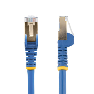 STARTECH .com networking cable Blue 2,4 m Cat6a (C6ASPAT8BL) - Cartouches Certifiees