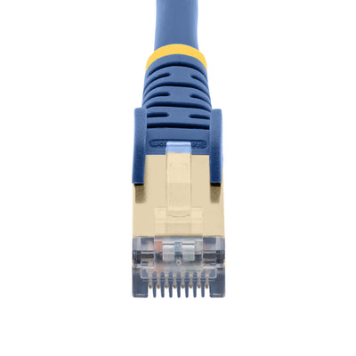 STARTECH .com networking cable Blue 2,4 m Cat6a (C6ASPAT8BL) - Cartouches Certifiees