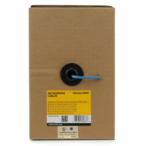 STARTECH .com networking cable Blue 304,9 m Cat5e U/UTP (UTP) (WIR5ECMPBL) - Cartouches Certifiees