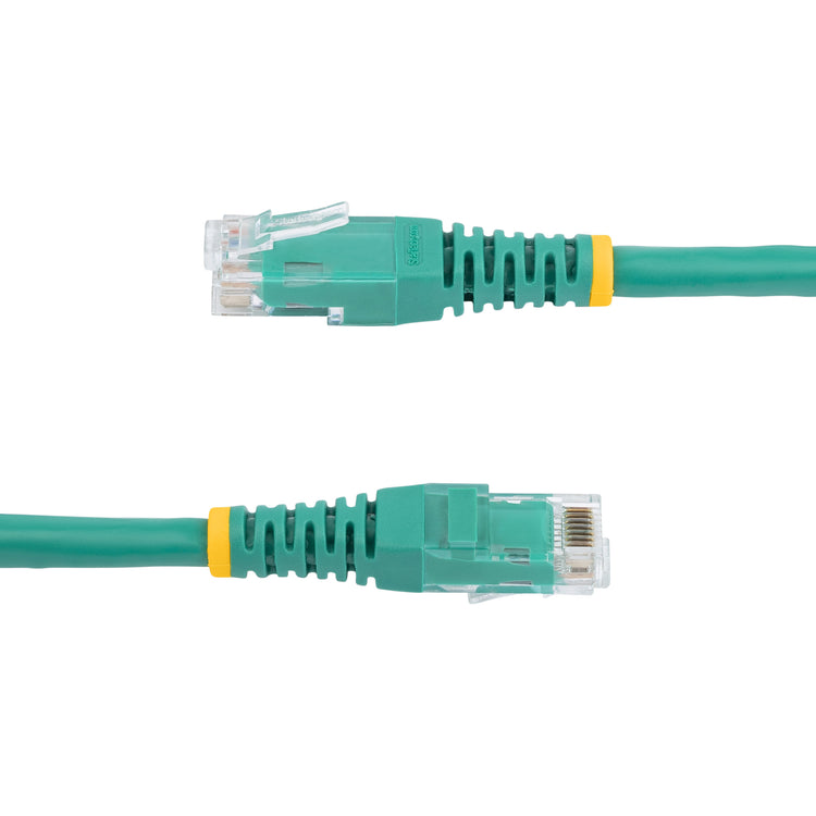 STARTECH .com networking cable Green 4,57 m Cat6 U/UTP (UTP) (C6PATCH15GN) - Cartouches Certifiees