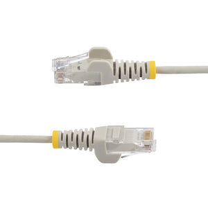 STARTECH .com networking cable Grey 0,2 m Cat6 U/UTP (UTP) (N6PAT6INGRS10PK) - Cartouches Certifiees