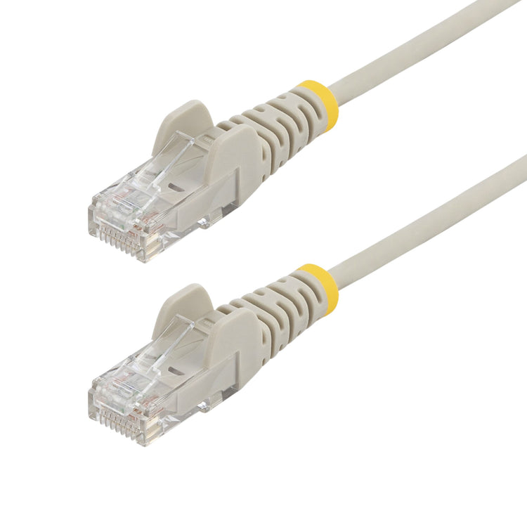 STARTECH .com networking cable Grey 0,2 m Cat6 U/UTP (UTP) Round (N6PAT9INGRS) - Cartouches Certifiees