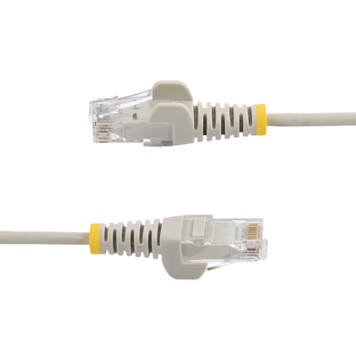 STARTECH .com networking cable Grey 0,2 m Cat6 U/UTP (UTP) Round (N6PAT9INGRS) - Cartouches Certifiees