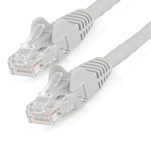 STARTECH .com networking cable Grey 0,9 m Cat6 U/UTP (UTP) Round (N6LPATCH3GR) - Cartouches Certifiees