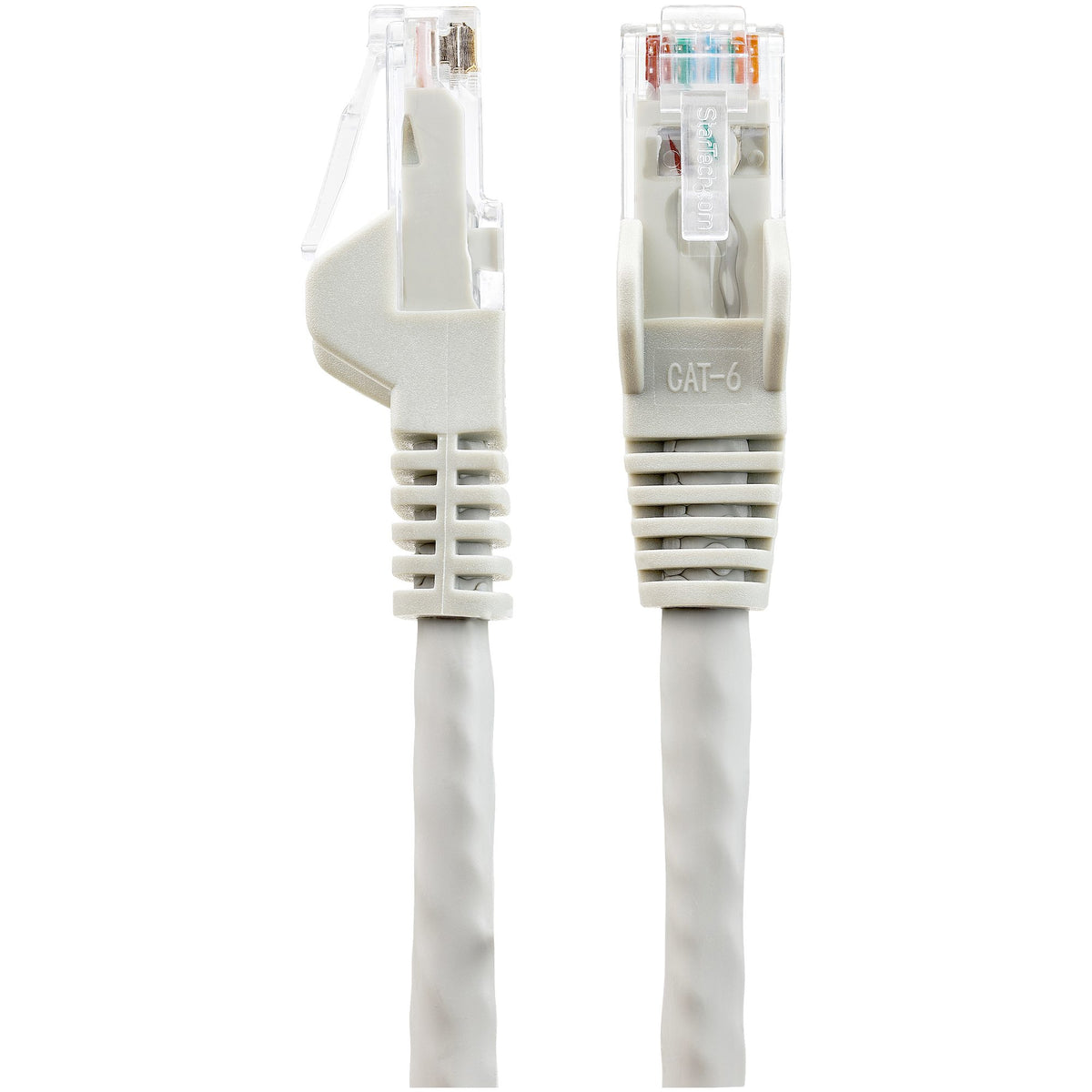 STARTECH .com networking cable Grey 0,9 m Cat6 U/UTP (UTP) Round (N6LPATCH3GR) - Cartouches Certifiees