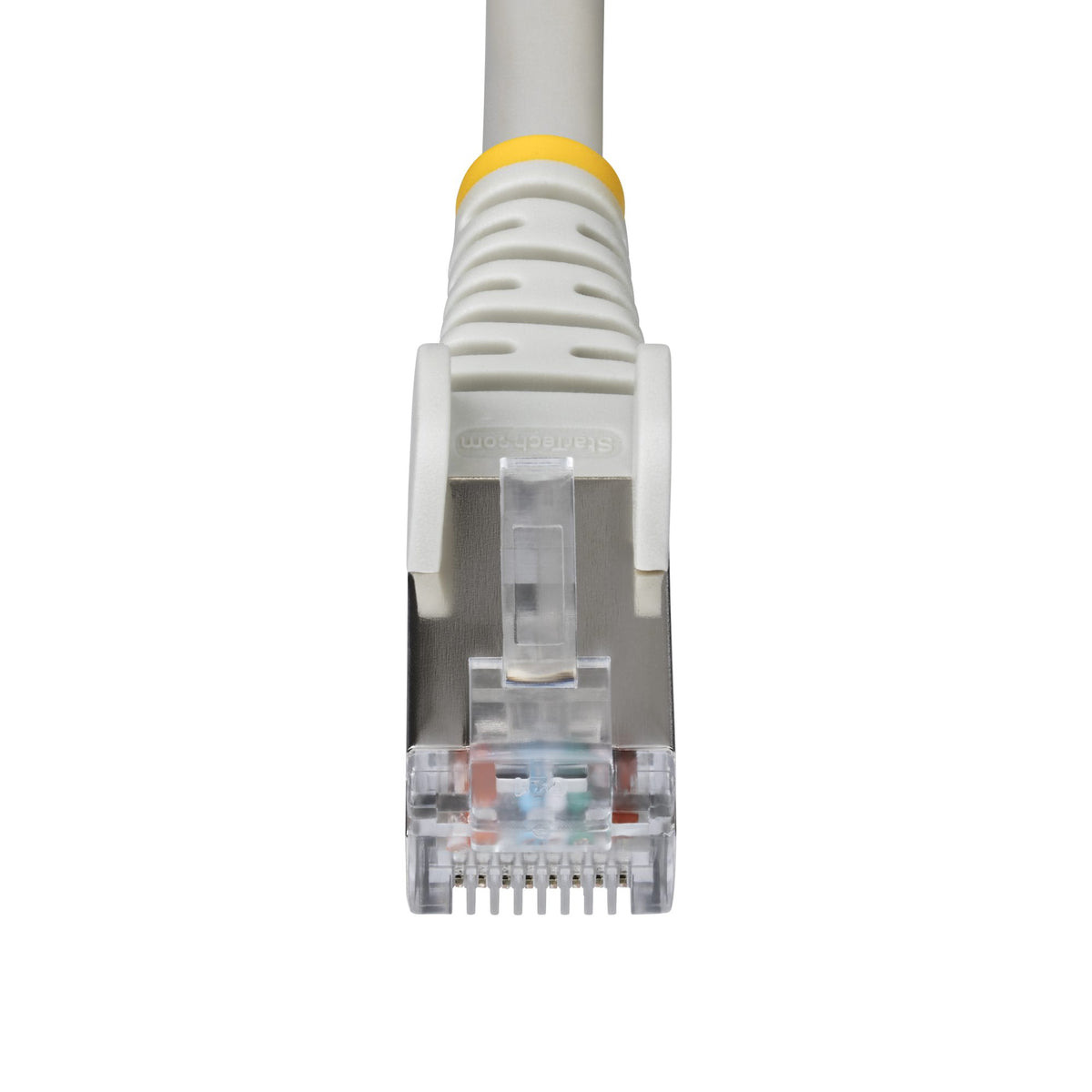 STARTECH .com networking cable Grey 15,2 m S/FTP (S-STP) Round (NLGR-50F-CAT6A-PATCH) - Cartouches Certifiees