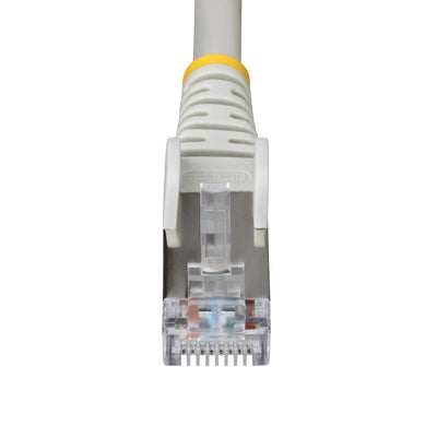STARTECH .com networking cable Grey 15,2 m S/FTP (S-STP) Round (NLGR-50F-CAT6A-PATCH) - Cartouches Certifiees