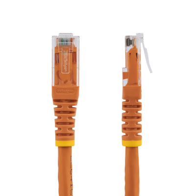 STARTECH .com networking cable Orange 1,8 m Cat6 U/UTP (UTP) (C6PATCH6OR) - Cartouches Certifiees