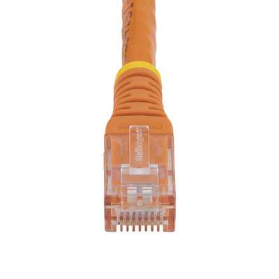 STARTECH .com networking cable Orange 1,8 m Cat6 U/UTP (UTP) (C6PATCH6OR) - Cartouches Certifiees