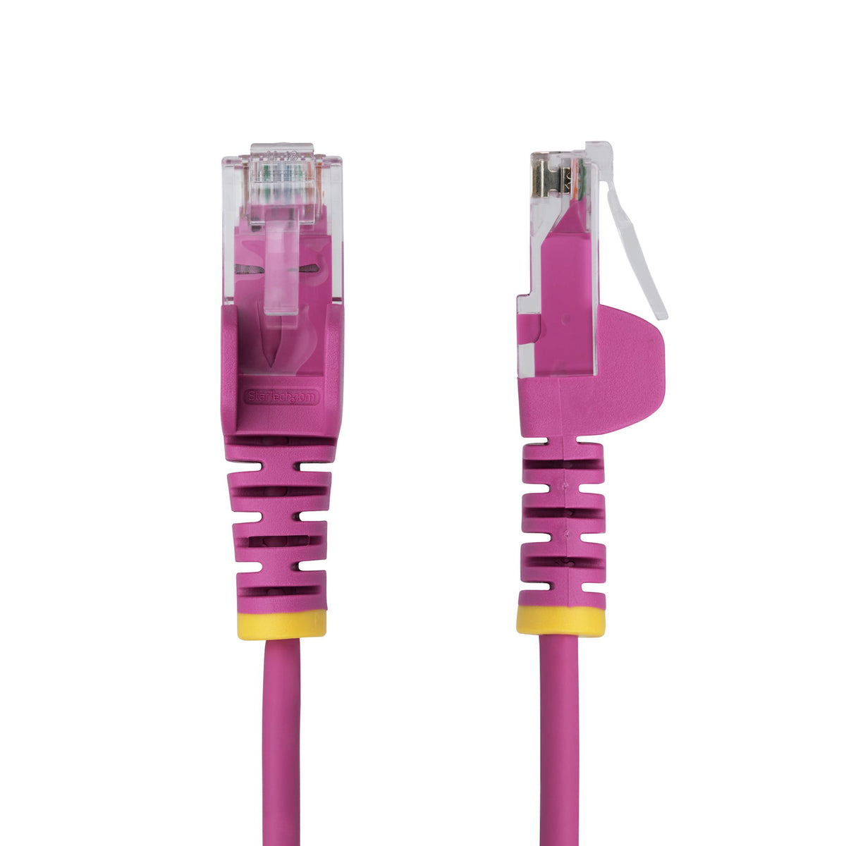STARTECH .com networking cable Pink 0,2 m Cat6 U/UTP (UTP) Round (N6PAT6INPKS) - Cartouches Certifiees