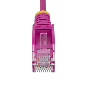 STARTECH .com networking cable Pink 0,2 m Cat6 U/UTP (UTP) Round (N6PAT6INPKS) - Cartouches Certifiees