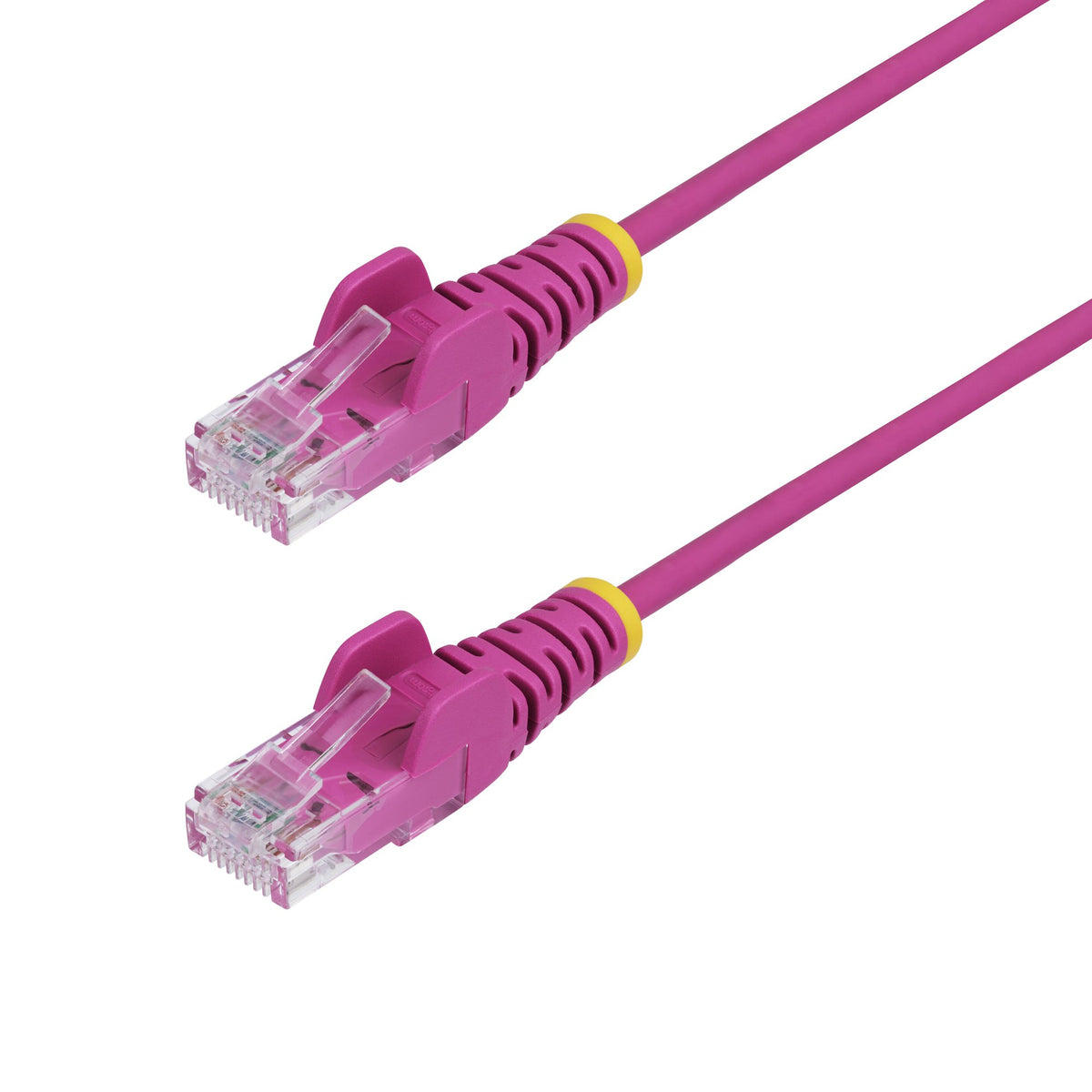 STARTECH .com networking cable Pink 0,2 m Cat6 U/UTP (UTP) Round (N6PAT9INPKS) - Cartouches Certifiees