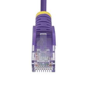 STARTECH .com networking cable Purple 0,2 m Cat6 U/UTP (UTP) Round (N6PAT9INPLS) - Cartouches Certifiees