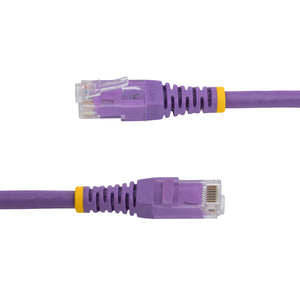 STARTECH .com networking cable Purple 7,6 m Cat6 U/UTP (UTP) (C6PATCH25PL) - Cartouches Certifiees