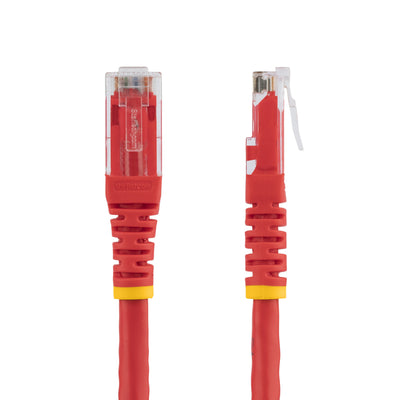 STARTECH .com networking cable Red 1,8 m Cat6 U/UTP (UTP) (C6PATCH6RD) - Cartouches Certifiees