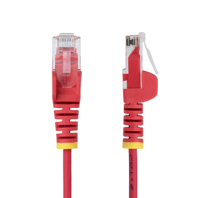 STARTECH .com networking cable Red 4,6 m Cat6 U/UTP (UTP) Round (N6PAT15RDS) - Cartouches Certifiees