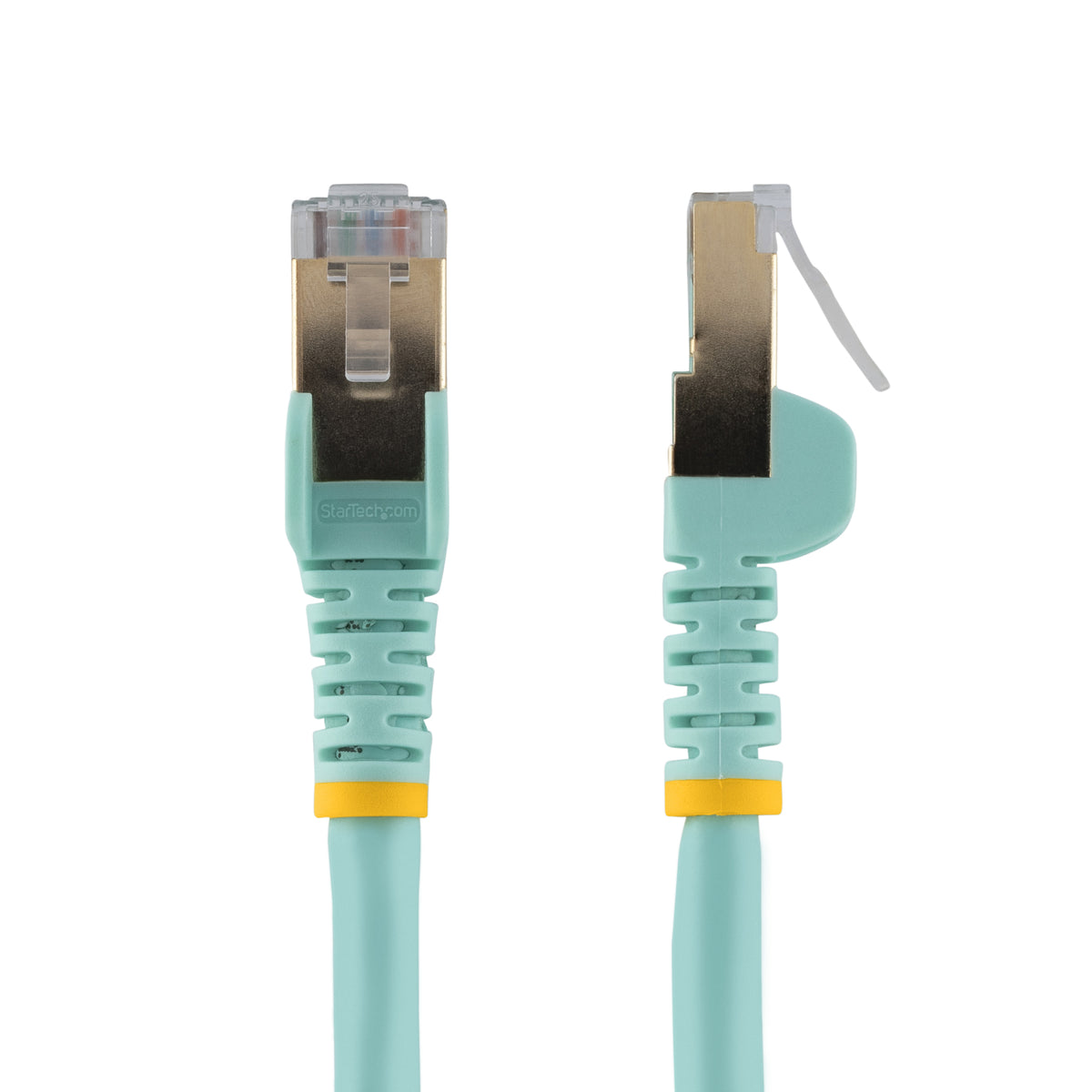 STARTECH .com networking cable Turquoise 0,9 m Cat6a (C6ASPAT3AQ) - Cartouches Certifiees