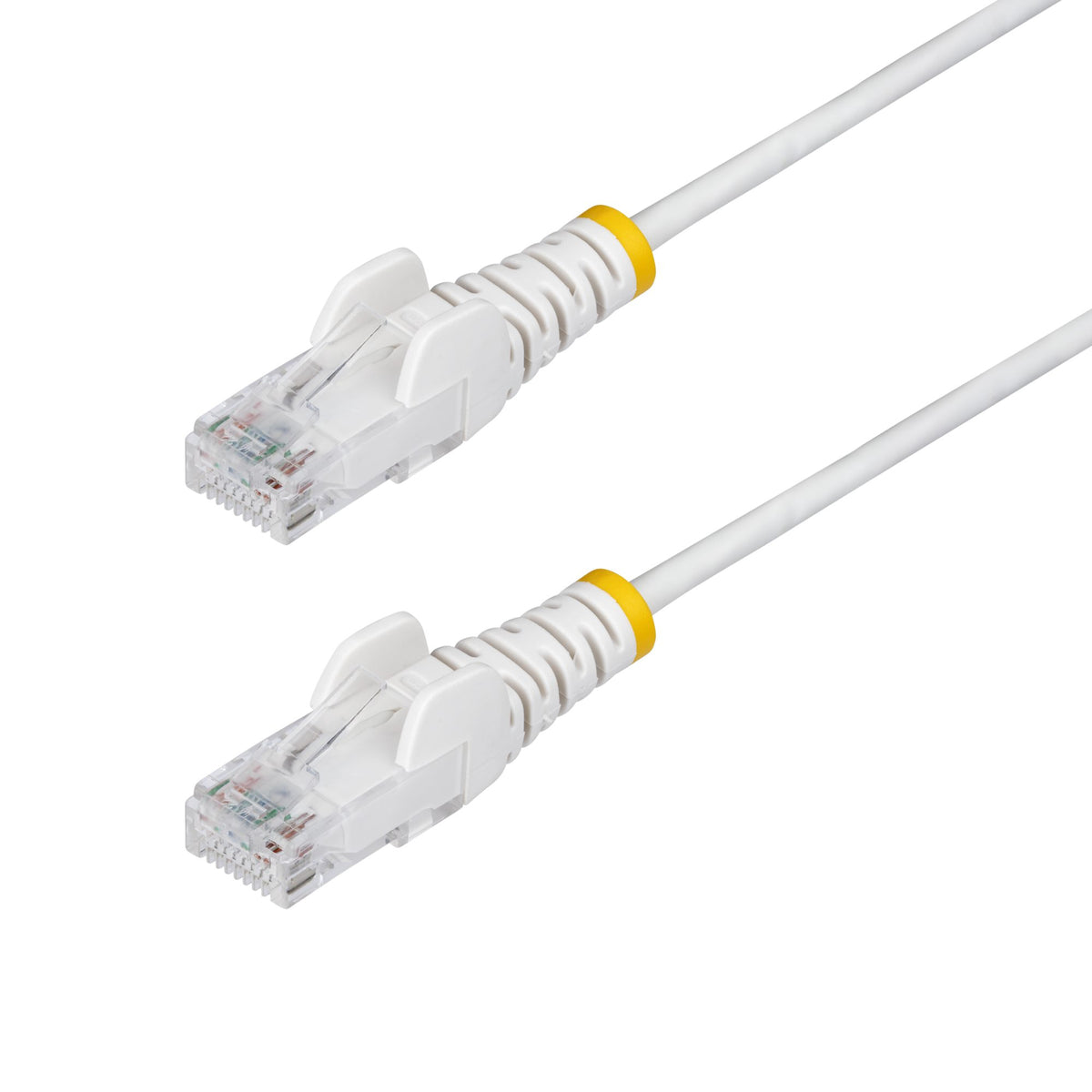 STARTECH .com networking cable White 0,6 m Cat6 U/UTP (UTP) Round (N6PAT2WHS) - Cartouches Certifiees