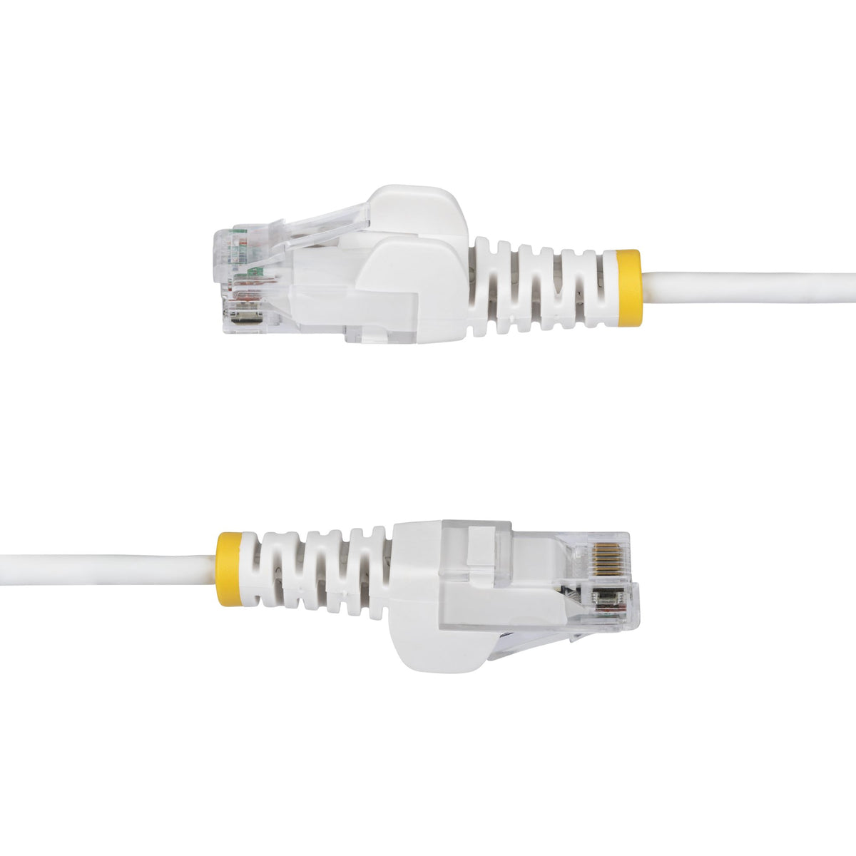 STARTECH .com networking cable White 0,6 m Cat6 U/UTP (UTP) Round (N6PAT2WHS) - Cartouches Certifiees