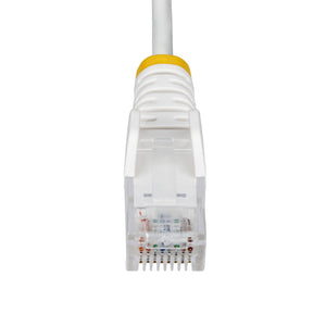 STARTECH .com networking cable White 0,6 m Cat6 U/UTP (UTP) Round (N6PAT2WHS) - Cartouches Certifiees