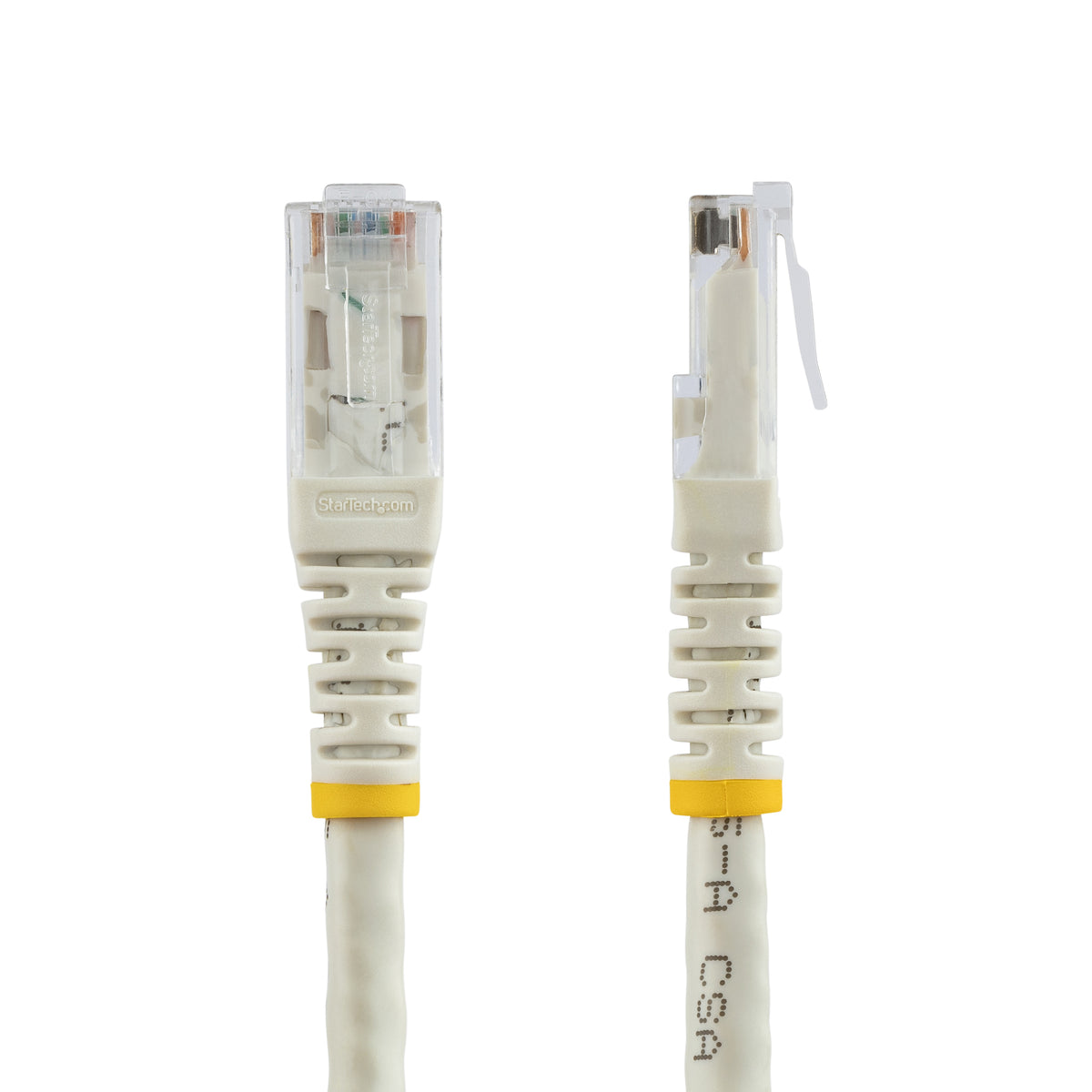 STARTECH .com networking cable White 2,13 m Cat6 U/UTP (UTP) (C6PATCH7WH) - Cartouches Certifiees