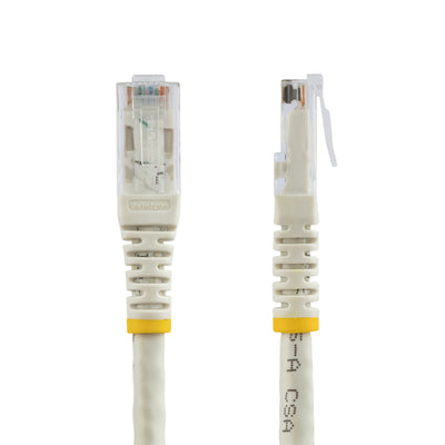 STARTECH .com networking cable White 2,13 m Cat6 U/UTP (UTP) (C6PATCH7WH) - Cartouches Certifiees