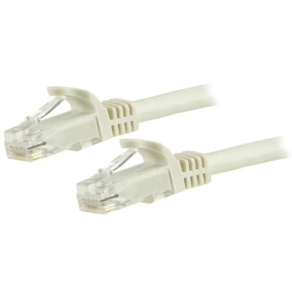 STARTECH .com networking cable White 2,4 m Cat6 U/UTP (UTP) (N6PATCH8WH) - Cartouches Certifiees
