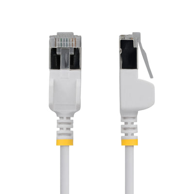 STARTECH .com networking cable White 3,05 m Cat6a U/FTP (STP) Round (N6APATSTP34WHS-10FT) - Cartouches Certifiees