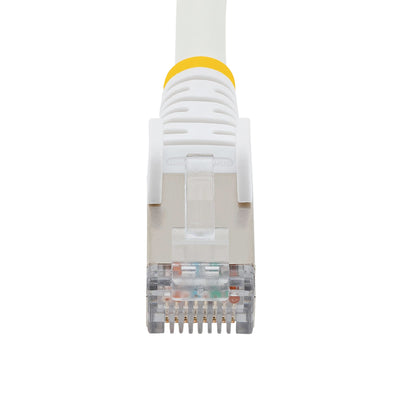 STARTECH .com networking cable White 4,3 m S/FTP (S-STP) Round (NLWH-14F-CAT6A-PATCH) - Cartouches Certifiees