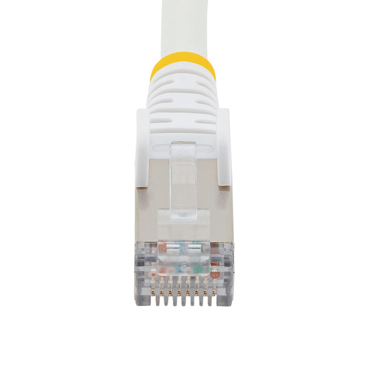 STARTECH .com networking cable White 4,3 m S/FTP (S-STP) Round (NLWH-14F-CAT6A-PATCH) - Cartouches Certifiees