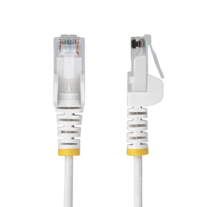 STARTECH .com networking cable White 4,6 m Cat6 U/UTP (UTP) Round (N6PAT15WHS) - Cartouches Certifiees