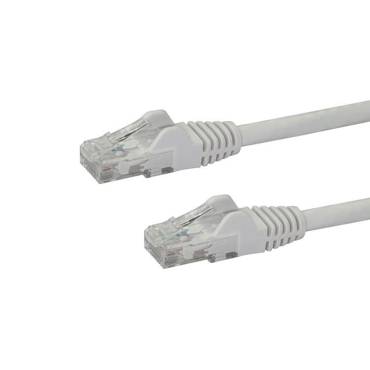 STARTECH .com networking cable White 45,7 m Cat6 U/UTP (UTP) (N6PATCH150WH) - Cartouches Certifiees