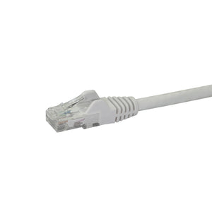STARTECH .com networking cable White 45,7 m Cat6 U/UTP (UTP) (N6PATCH150WH) - Cartouches Certifiees